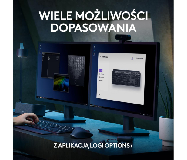 LOGITECH MX Keys S Plus Grafit 920-011589 - 1145862 - zdjęcie 8